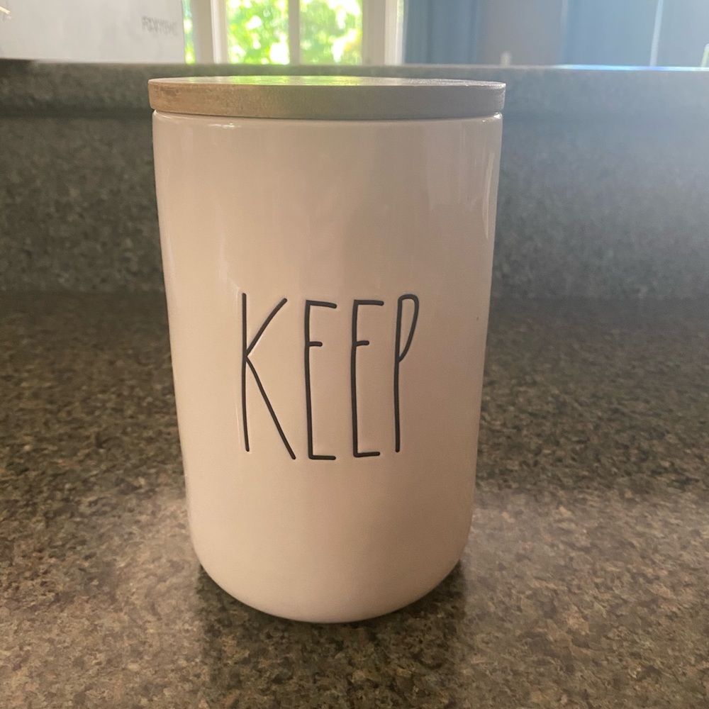 Rae Dunn Keep Canister